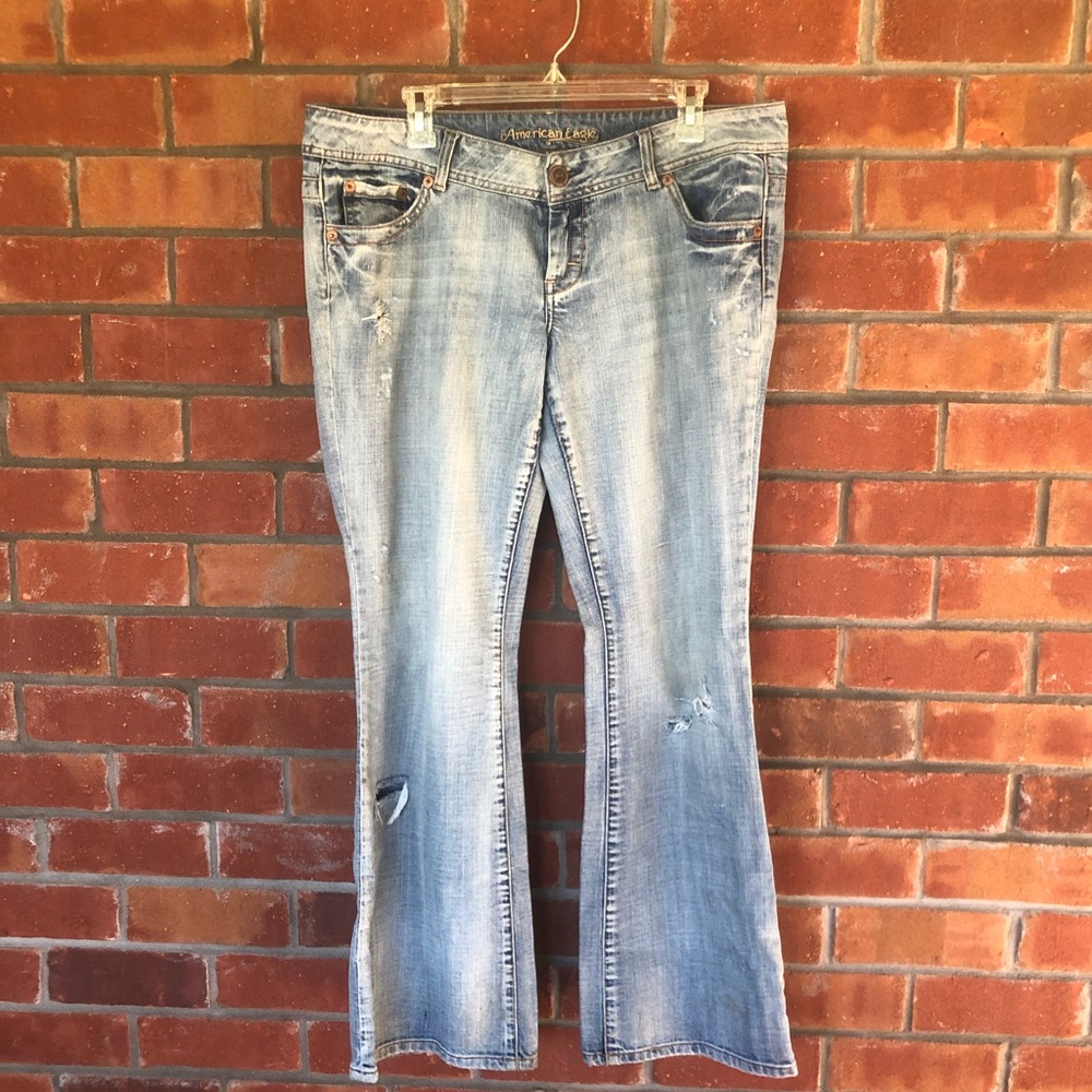 American Eagle AE Artist Flare Jeans - Size 14